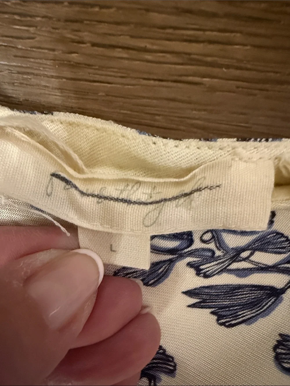 Anthropologie flowy drop